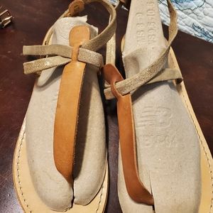 ITALIAN strappy sandals